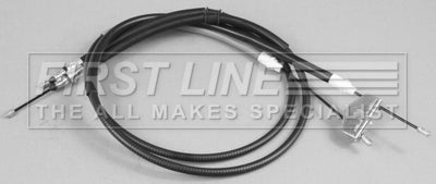First Line - BRAKE CABLE - INTER - FKB2503 - Fits: Ford Fiesta / Fusion 02-