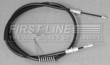 First Line - BRAKE CABLE- LH REAR - FKB3107 - Fits: Ford Transit RWD single