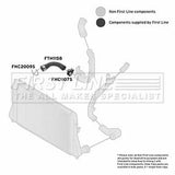 First Line - TURBO HOSE - FTH1158 - Fits: VAG A3,TT,Superb,Eos,Golf 2.0