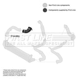 First Line - TURBO HOSE - FTH1558 - Fits: Ford Focus III 2.0TDCi