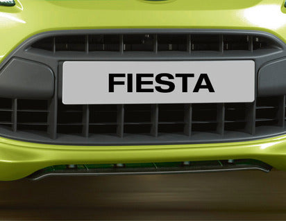 Genuine Front Bumper Aero Foil black - 1550843