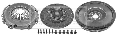 Borg & Beck - SOLID FLYWHEEL KIT - HKF1045 - Fits: VAG A3, Octavia, Leon 2.0 TDi