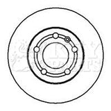 Key Parts - BRAKE DISC PAIR - KBD4064 - Fits: Audi,Skoda,VW,Seat.(fr) 96-
