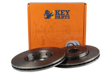 Key Parts - BRAKE DISC PAIR - KBD4064 - Fits: Audi,Skoda,VW,Seat.(fr) 96-