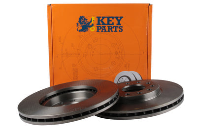 Key Parts - BRAKE DISC PAIR - KBD4074 - Fits: Vaux,opel.astra,meriva, 98-