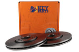 Key Parts - BRAKE DISC PAIR - KBD4105 - Fits: Audi,seat,skoda,VW.96-