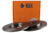 Key Parts - BRAKE DISC PAIR - KBD4239 - Fits: Ford Mondeo.jag/daimler. 00-
