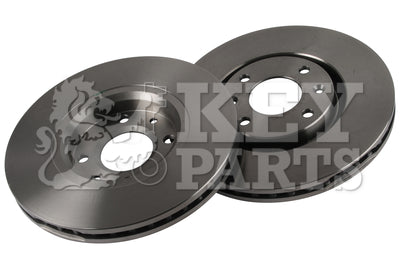 Key Parts - BRAKE DISC PAIR - KBD4246 - Fits: Cit.C5,Xsara.Peu.207,307.00-