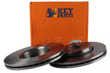 Key Parts - BRAKE DISC PAIR - KBD4297 - Fits: GM, Nissan, Renault Vans 01-