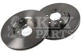 Key Parts - BRAKE DISC PAIR - KBD4297 - Fits: GM, Nissan, Renault Vans 01-