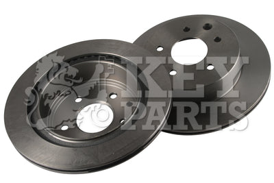 Key Parts - BRAKE DISC PAIR - KBD4368 - Fits: Nissan X-Trail 01-