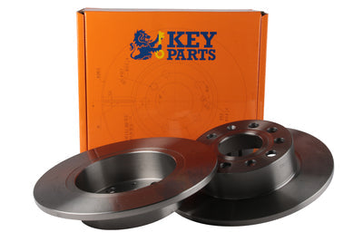 Key Parts - BRAKE DISC PAIR - KBD4382 - Fits: Audi,VW A3, Golf 03-