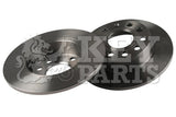 Key Parts - BRAKE DISC PAIR - KBD4382 - Fits: Audi,VW A3, Golf 03-