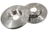 Key Parts - BRAKE DISC PAIR - KBD4434 - Fits: Nissan Micra 03-