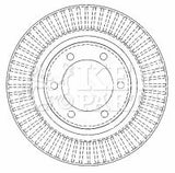 Key Parts - BRAKE DISC PAIR - KBD4502 - Fits: Landcruiser 3.0/4.0 03-09