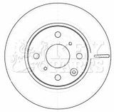 Key Parts - BRAKE DISC PAIR - KBD4534 - Fits: Citroen C1/Peu 107 05/05-