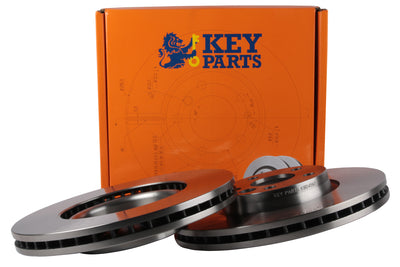 Key Parts - BRAKE DISC PAIR - KBD4567 - Fits: Ford Mondeo, Galaxy, S-Max 07-