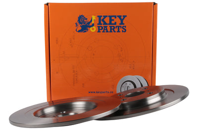 Key Parts - BRAKE DISC PAIR - KBD4601 - Fits: Yaris 06-