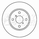 Key Parts - BRAKE DISC PAIR - KBD4604 - Fits: Toyota Yaris 06-