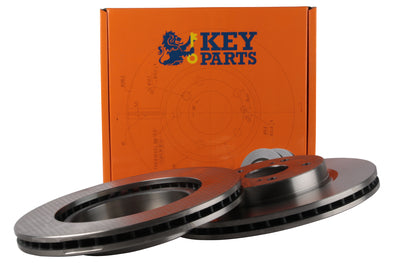 Key Parts - BRAKE DISC PAIR - KBD4607 - Fits: Suzuki Grand Vitara 05-
