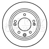 Key Parts - BRAKE DISC PAIR - KBD4699 - Fits: i30,  cee'd 07-