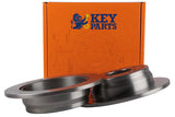 Key Parts - BRAKE DISC PAIR - KBD4699 - Fits: i30,  cee'd 07-