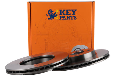 Key Parts - BRAKE DISC PAIR - KBD4732 - Fits: Mini 06-