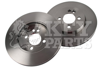 Key Parts - BRAKE DISC PAIR - KBD4732 - Fits: Mini 06-