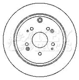 Key Parts - BRAKE DISC PAIR - KBD4748 - Fits: CR-V 07-