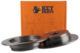 Key Parts - BRAKE DISC PAIR - KBD4748 - Fits: CR-V 07-