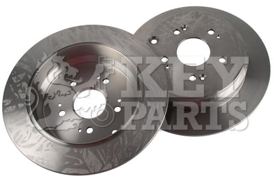 Key Parts - BRAKE DISC PAIR - KBD4748 - Fits: CR-V 07-