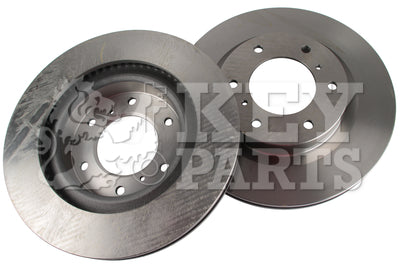 Key Parts - BRAKE DISC PAIR - KBD4754 - Fits: Shogun (V98) 07-