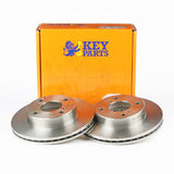 Key Parts - BRAKE DISC PAIR - KBD4787 - Fits: Pixo, Alto 09-