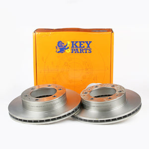 Key Parts - BRAKE DISC PAIR - KBD4815 - Fits: Hi-Lux 05-