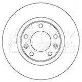 Key Parts - BRAKE DISC PAIR - KBD5350 - Fits: C4 Picasso 02/13-