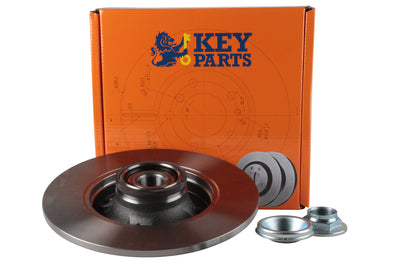 Key Parts - BRAKE DISC SINGLE - KBD5808S - Fits: C4  207,307 07-