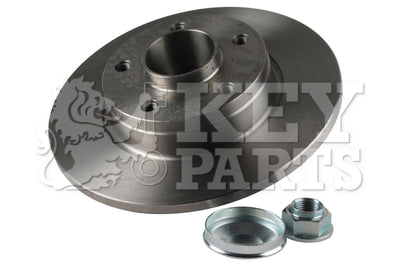 Key Parts - BRAKE DISC SINGLE - KBD5813S - Fits: Traffic, Vaux Vivaro 01-