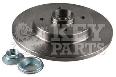 Key Parts - BRAKE DISC SINGLE - KBD5842S - Fits: C4 Picasso 06-