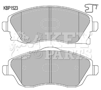 Key Parts - BRAKE PADS - KBP1523 - Fits: Vauxhall Corsa 2000-