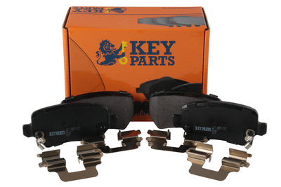Key Parts - BRAKE PADS - KBP1777 - Fits: Vauxhall Astra, Zafira 99-