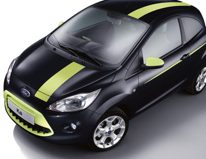 Genuine Decor Stripes for bonnet, roof and tailgate, jump (green) - 1570428