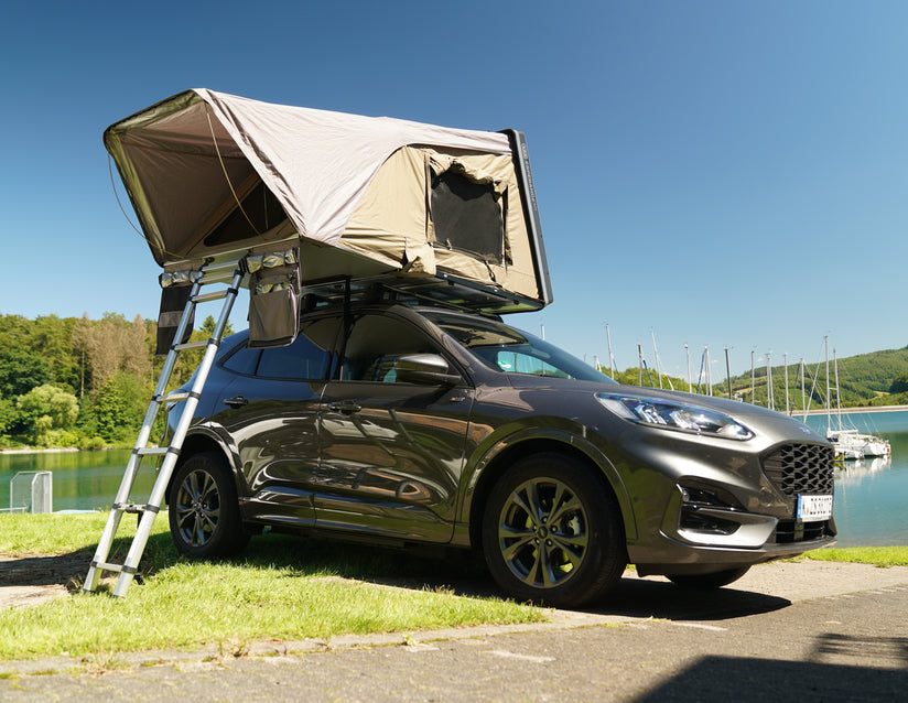 Genuine ARB* Rooftop Tent Esperance, hard shell, with ladder - 2683515