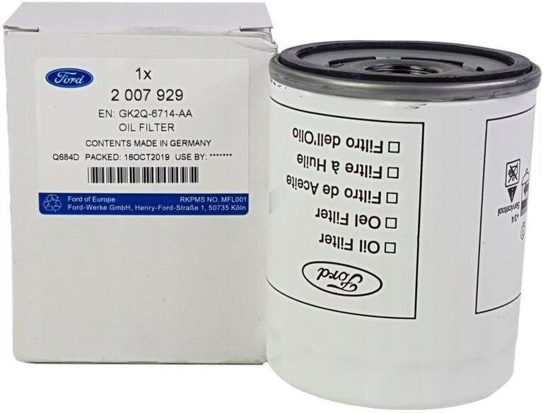 Genuine Ford Transit Mk8 Custom 2.0 EcoBlue Metal Oil Filter