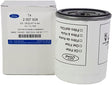 Ford oil filter with packaging on a white background