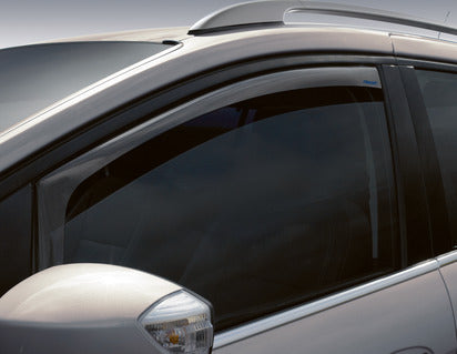 Genuine Climair®* Wind Deflectors For Front Door Windows, Black - 1712804