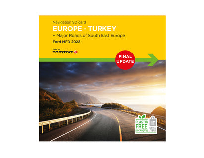 Genuine TomTom* Map Update for Ford MFD satellite navigation system - 2608624