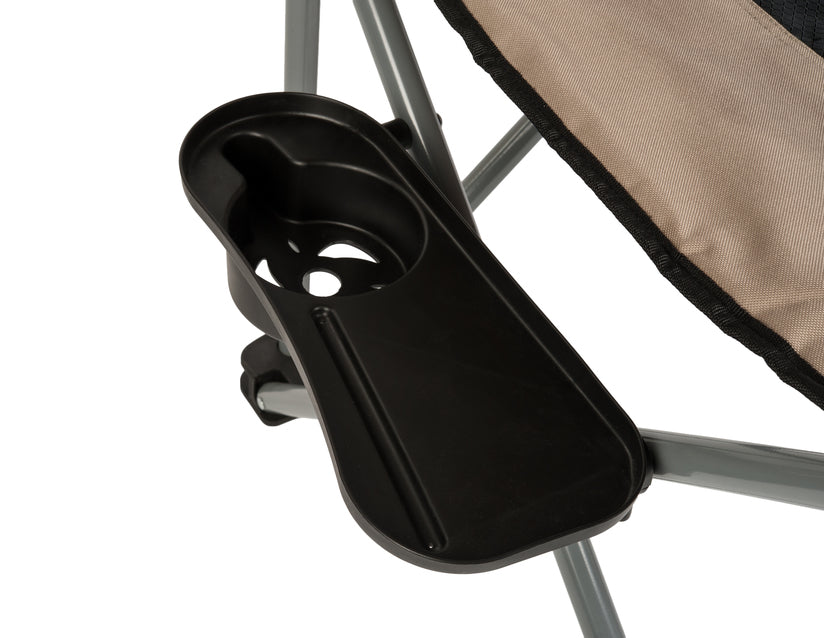 Genuine ARB* Camping Chair with carry bag, black and beige