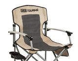 Genuine ARB* Camping Chair with carry bag, black and beige