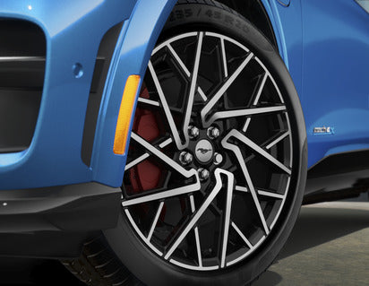 Genuine Alloy Wheel 20" 10 x 2-spoke design, Black Machined - 2487051