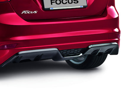 Genuine Rear Bumper Skirt with high gloss black diffuser insert - 2004599
